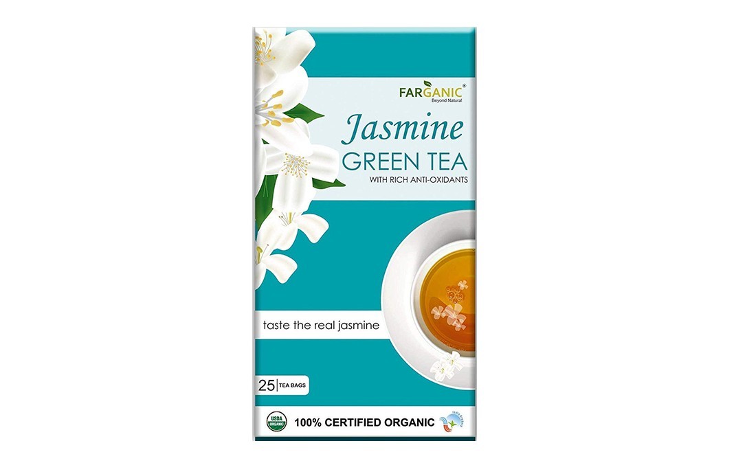 Farganic Jasmine Green Tea    Pack  25 pcs